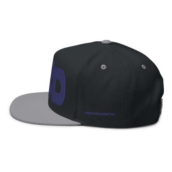 embroidered flat bill cap ahd,flat peak