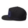 embroidered flat bill cap ahd,flat peak