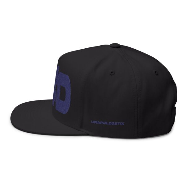 embroidered flat bill cap ahd,flat peak