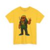 stay irie unisex heavy cotton tee, relaxed vibe shirt, casual wear, gift for music lovers, festival outfit, streetwear