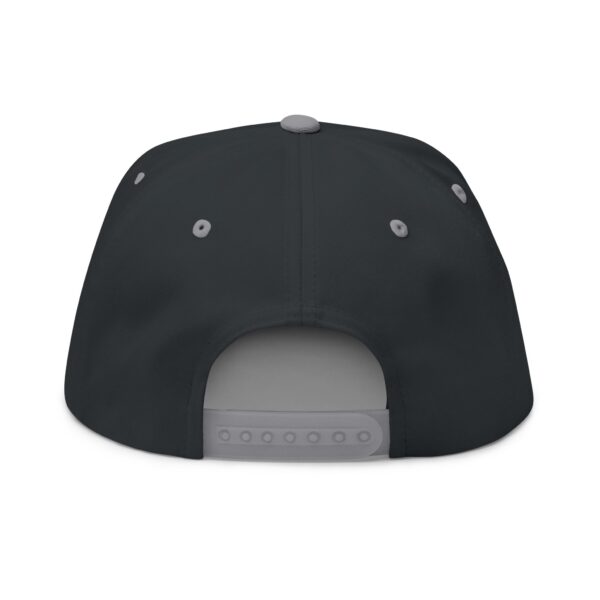 embroidered flat bill cap ahd,flat peak