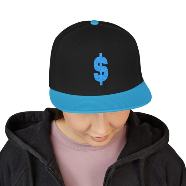 stylish embroidered snapback cap, perfect for casual outings, streetwear, gift ideas, or events