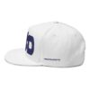 embroidered flat bill cap ahd,flat peak