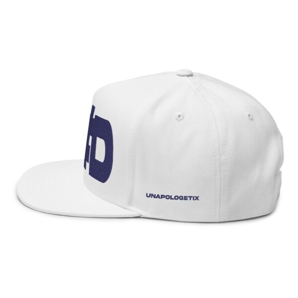 embroidered flat bill cap ahd,flat peak