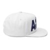 embroidered flat bill cap ahd,flat peak
