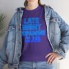 late night dopamine club tee, unisex heavy cotton t shirt, relaxed fit, fun club apparel, casual wear, music lover gift